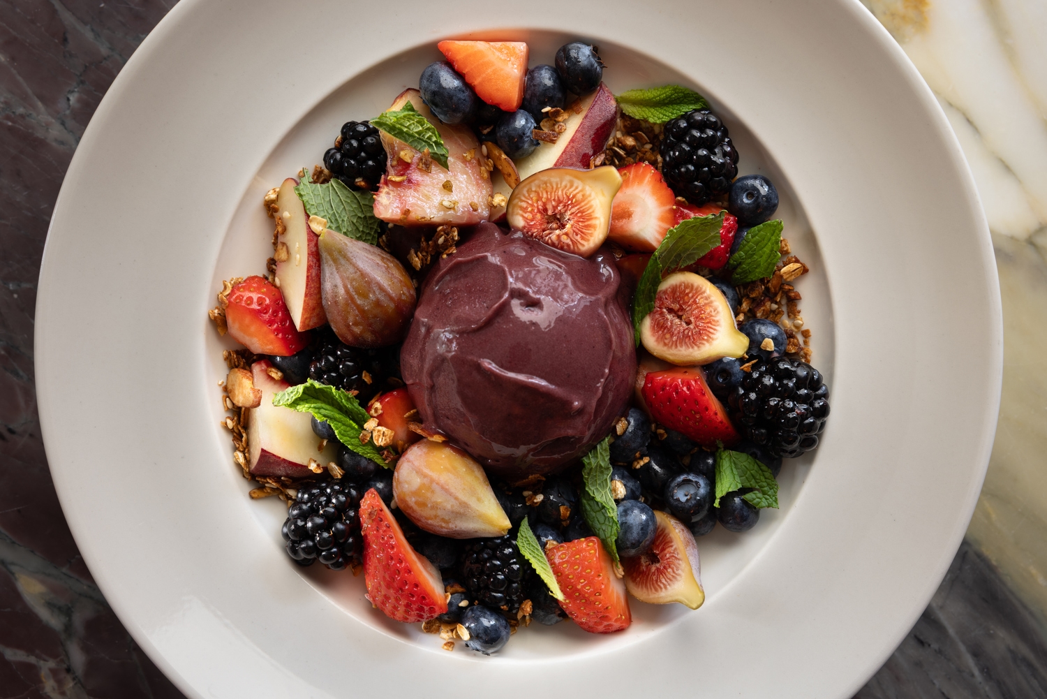 Food Blueberry Acai Bowl