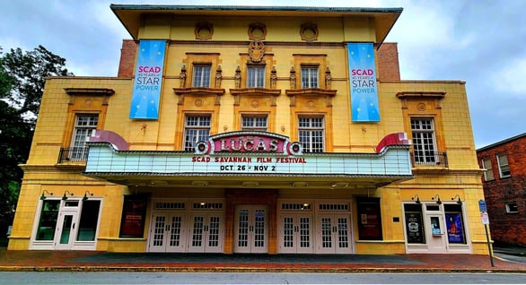 Famous Lucas Theater in downtown historic Savannah, GA - Image by Dennis MacDonald / Shutterstock